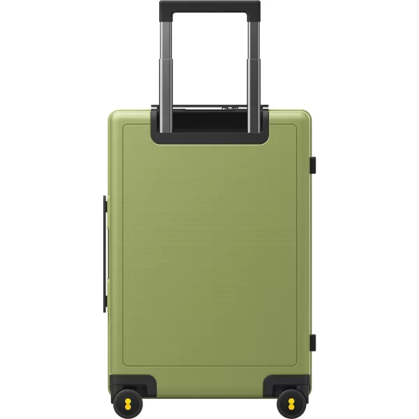 LEVEL8 Hard Shell Carry on Luggage Airline Approved, Carry on Suitcases with Wheels, Lightweight PC Luminous Textured Travel Luggage, TSA Approved, 20 Inch Small Carry-On, Black
