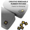 imageLEVEL8 4 Set Packing Cubes Travel Luggage Packing Organizers  GreyGrey