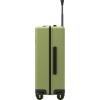 imageLEVEL8 Carry on Luggage Airline Approved with Spinner Wheels Lightweight Luminous Textured Travel Bags for Women Men Tsa Lock Cabin Suitcase 20 Inch Pickle GreenPickle Green