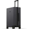 imageLEVEL8 Carry on Luggage Airline Approved with Spinner Wheels Lightweight Luminous Textured Travel Bags for Women Men Tsa Lock Cabin Suitcase 20 Inch Pickle GreenGrey