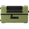 imageLEVEL8 Carry on Luggage Airline Approved with Spinner Wheels Lightweight Luminous Textured Travel Bags for Women Men Tsa Lock Cabin Suitcase 20 Inch Pickle GreenPickle Green