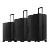 imageLEVEL8 Elegance Carryon Suitcase 20 Inch Carry on Luggage Hardside Large Suitcases with Wheels Tavel Bag with Tsa Lock BlackBlack