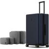 imageLEVEL8 Elegance Carryon Suitcase 20 Inch Carry on Luggage Hardside Large Suitcases with Wheels Tavel Bag with Tsa Lock BlackNavy Blue