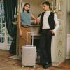 imageLEVEL8 Gibraltar Carry on Luggage 20 Inch Aluminum Zipperless Luggages Airline Approved Hardside Suitcase with TSA Lock and Spinner Wheels SilverSilver