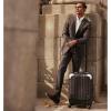 imageLEVEL8 Grace Carry on Luggage Airline Approved 20 Inch Expandable Hardside Suitcases with wheels AbsPc Harshell Spinner Luggages with Tsa Lock RedBlack