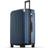 imageLEVEL8 Grace Carry on Luggage Airline Approved 20 Inch Expandable Hardside Suitcases with wheels AbsPc Harshell Spinner Luggages with Tsa Lock RedBlue