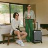 imageLEVEL8 Grace Carry on Luggage Airline Approved 20 Inch Expandable Hardside Suitcases with wheels AbsPc Harshell Spinner Luggages with Tsa Lock RedGrey