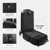 imageLEVEL8 Laptop Backpack Work Backpack for Men Women Travel Computer Bag for Business Fits 156quot Laptop and Notebook  BlackBlack