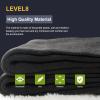 imageLEVEL8 Mens Work Crew Socks Comfy Mid Calf Dress Socks Moisture Wicking Running and Exercise 6 PairsDeep Sea Pro Black