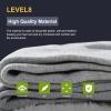 imageLEVEL8 Mens Work Crew Socks Comfy Mid Calf Dress Socks Moisture Wicking Running and Exercise 6 PairsDeep Sea Pro Grey