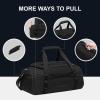 imageLEVEL8 Travel Duffle Bag Carry on Airline Approved Water Resistant Sport Duffle Weekender Bag for Men and Women Blue 30LBlack