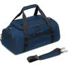 imageLEVEL8 Travel Duffle Bag Carry on Airline Approved Water Resistant Sport Duffle Weekender Bag for Men and Women Blue 30LBlue