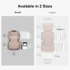 imageLEVEL8 Travel Toiletry Bag for Women Men Travel Organizer Water Repellent Makeup Organizer with Hang Hook for Travel Accessories LargeBlackBlack