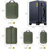 imageLEVEL8 Zipperless Carry On Luggage Airline Approved with Aluminum Frame Hard Shell Suitcase with Spinner Wheels Metal Checked Luggage with Double Tsa Locks 20 Inch GreyBlue