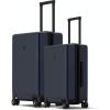 imageLEVEL8 Elegance Luggage Set PC Matte Hardshell Suitcases  Navy Blue 2024 Inch
