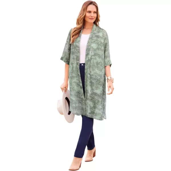 Olive Green Batik