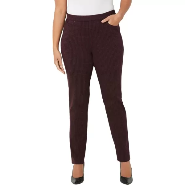 Midnight Berry Houndstooth