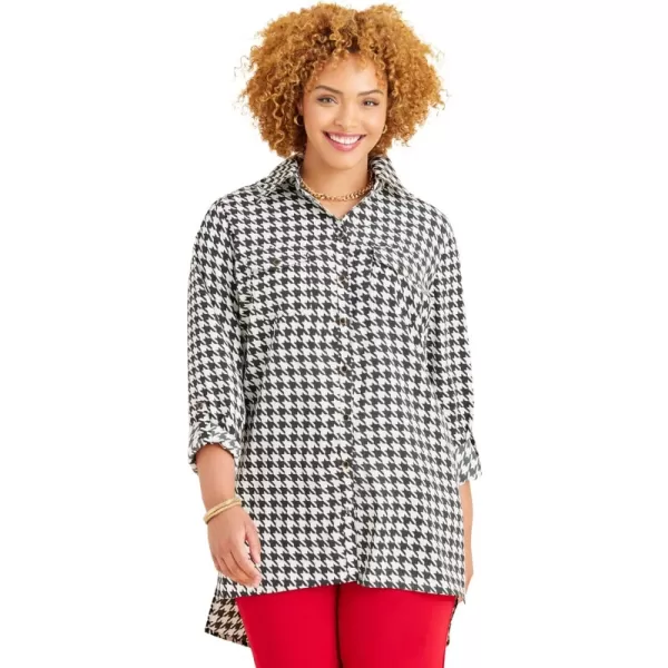 Black Houndstooth