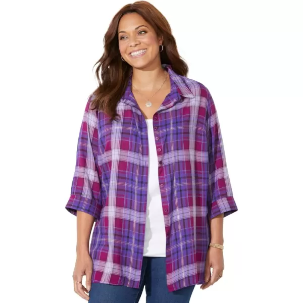Berry Pink Plaid