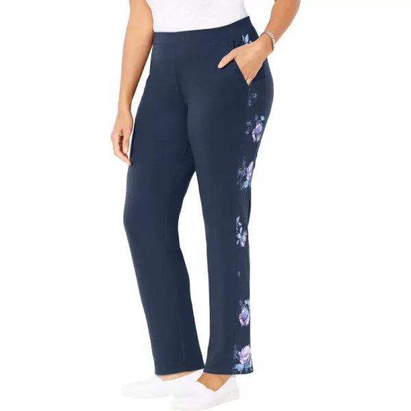Navy Floral