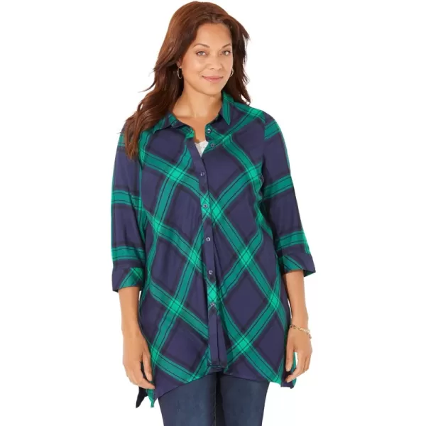 Navy Plaid