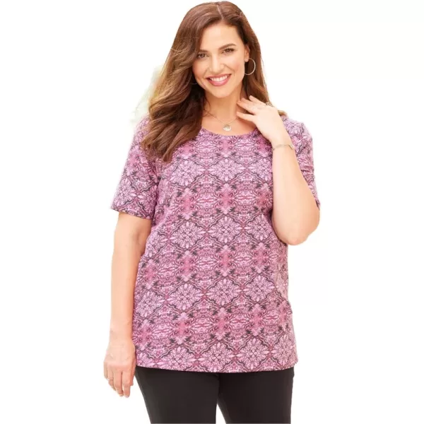 Pink Medallion