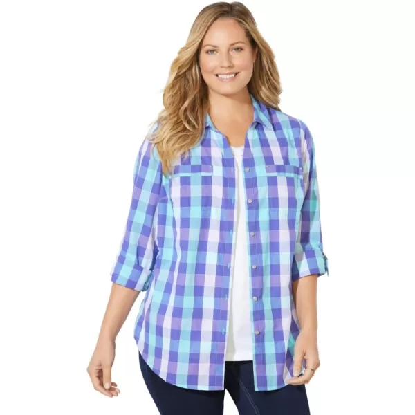 Dark Violet Plaid