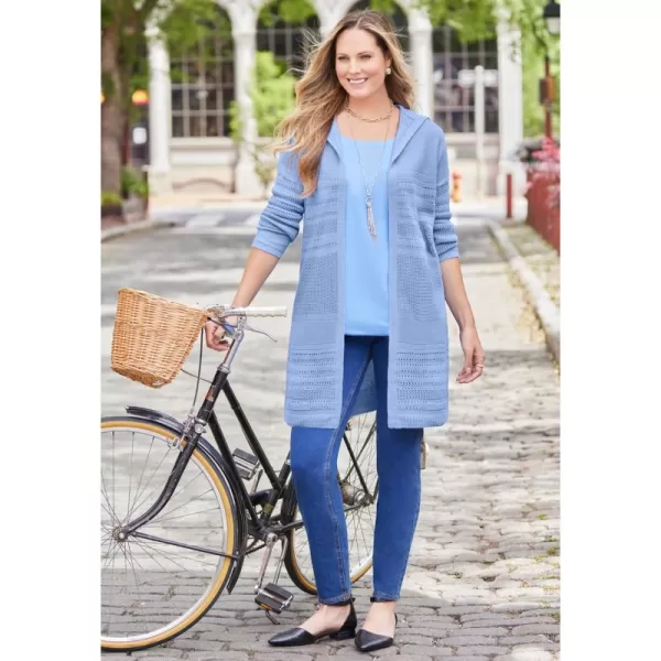 Liz &amp; Me Hooded Sweater Coat