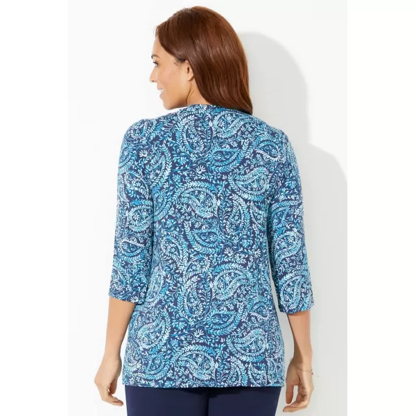 Catherines Women's Plus Size Cardigan and Tank Duet