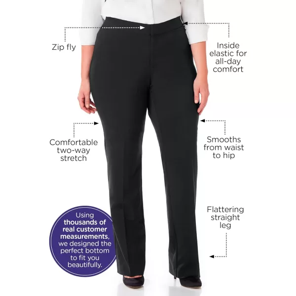 Catherines Women's Plus Size Right Fit Pant 