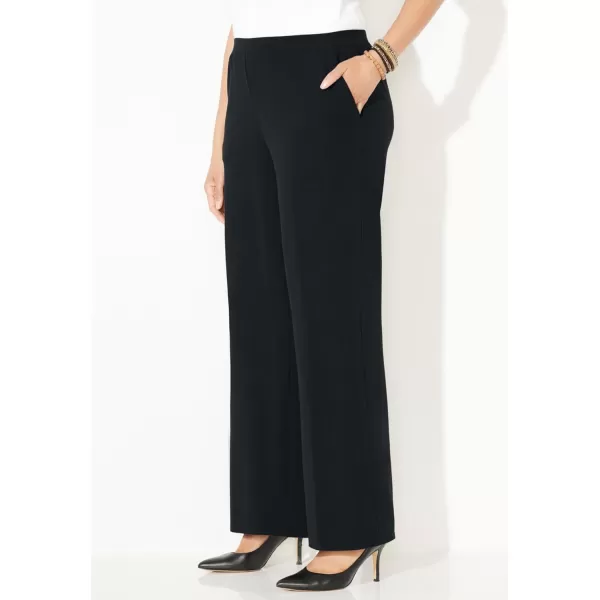 Catherines Women's Plus Size Suprema Wide Leg Pant