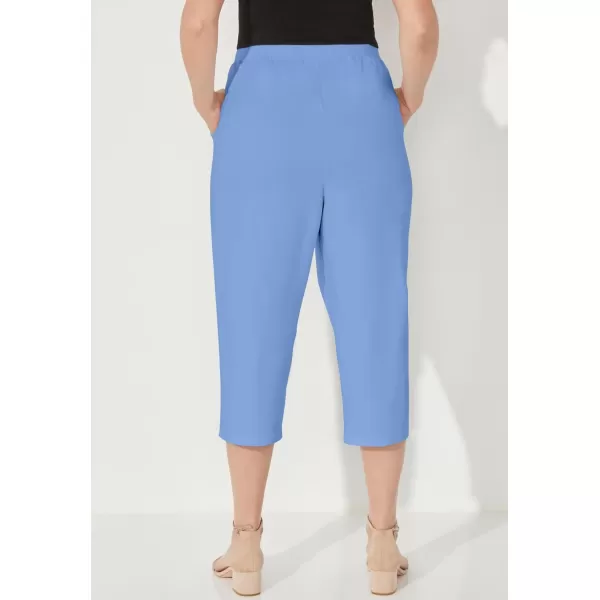 Catherines Women's Plus Size Tall Suprema Capri