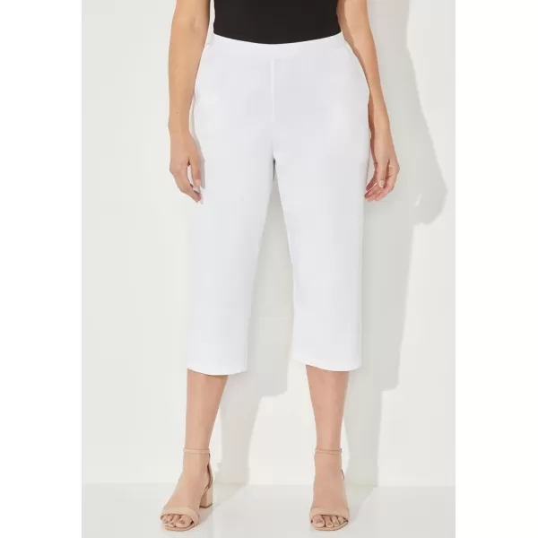 Catherines Women's Plus Size Tall Suprema Capri