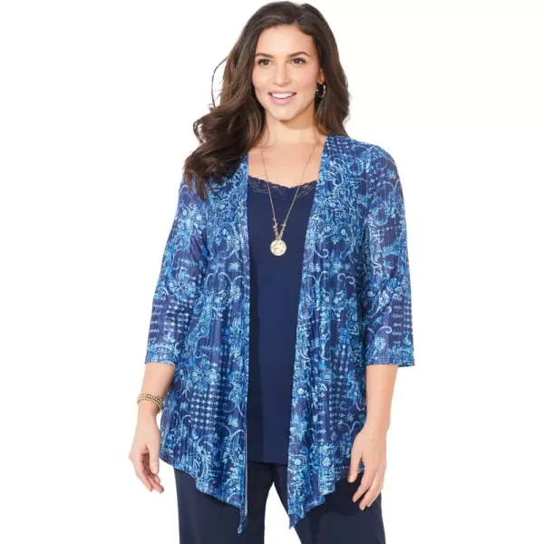 Blue Tonal Patchwork