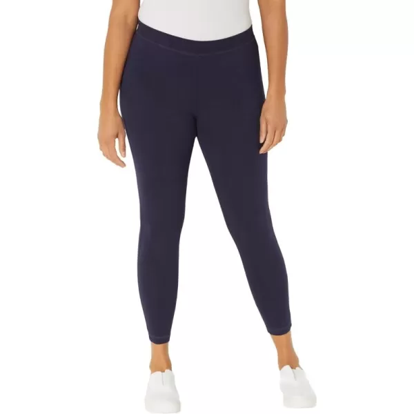 Catherines Women's Plus Size Knit Legging Capri