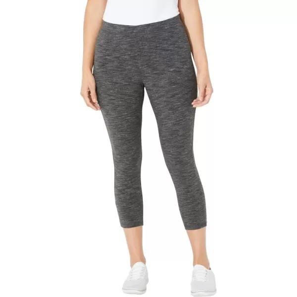 Catherines Women's Plus Size Knit Legging Capri
