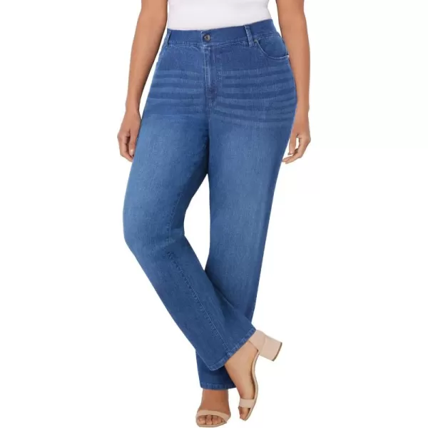 Catherines Women's Plus Size Right Fit Moderately Curvy Jean