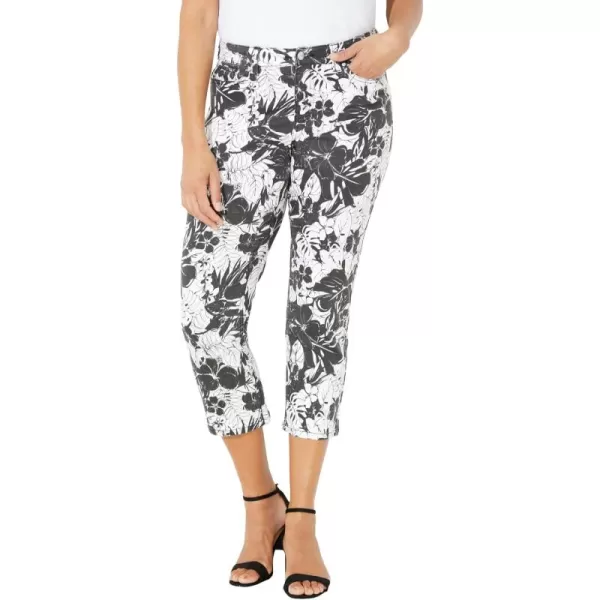Catherines Women's Plus Size Secret Slimmer Capri