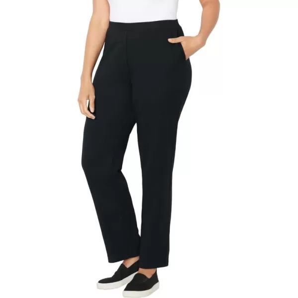 Catherines Women's Plus Size Soft-Touch Knit Pants