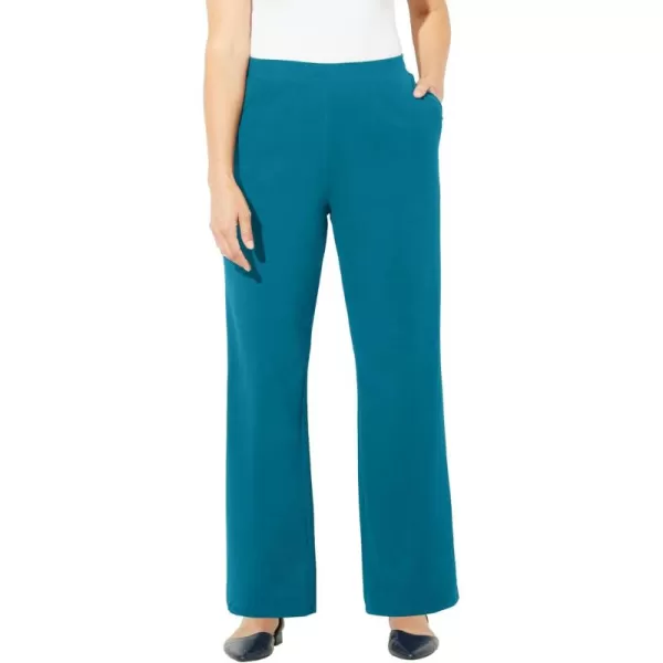 Catherines Women's Plus Size Suprema Wide Leg Pant