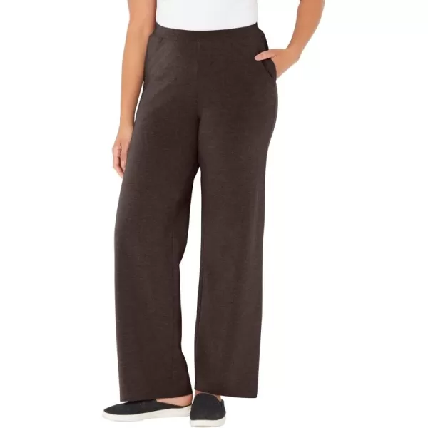Catherines Women's Plus Size Suprema Wide Leg Pant