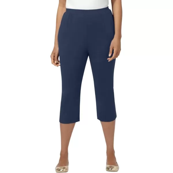 Catherines Women's Plus Size Tall Suprema Capri