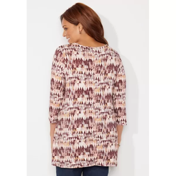 Catherines Women's Plus Size Seasonless Swing Tunic