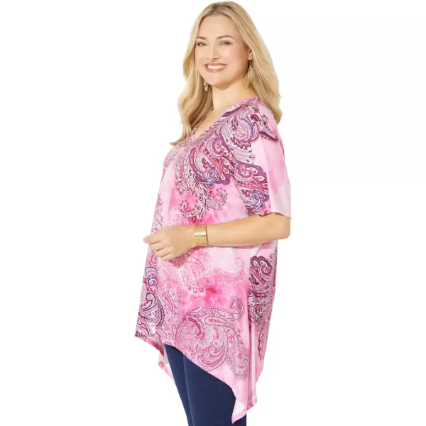 Catherines Women's Plus Size Sparkle &amp; Swirl Tunic