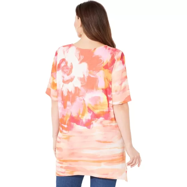 Catherines Women's Plus Size Sparkle &amp; Swirl Tunic
