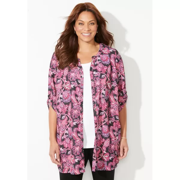 Catherines Women's Plus Size Uptown Tunic Blouse