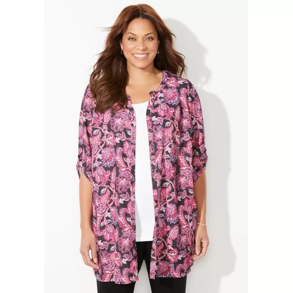Catherines Women's Plus Size Uptown Tunic Blouse