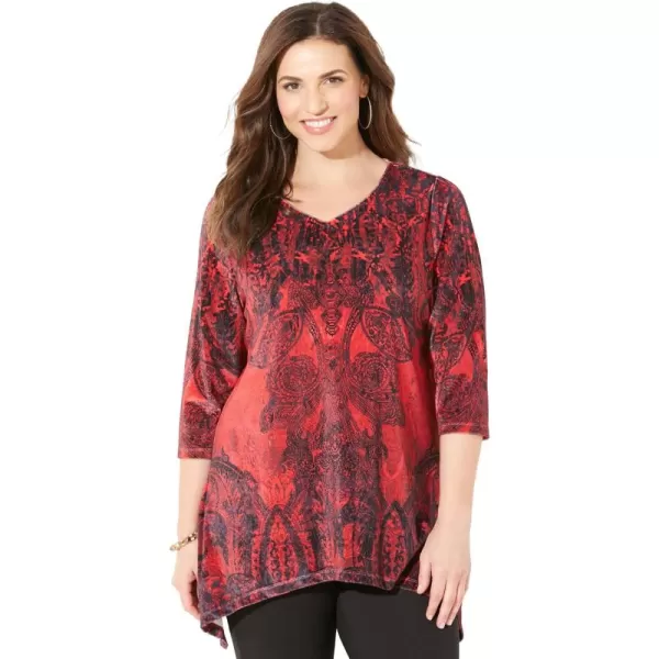 Red Paisley