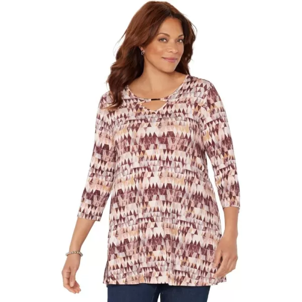 Catherines Women's Plus Size Seasonless Swing Tunic