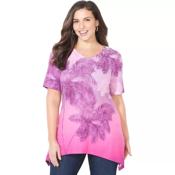 Catherines Women's Plus Size Sparkle &amp; Swirl Tunic